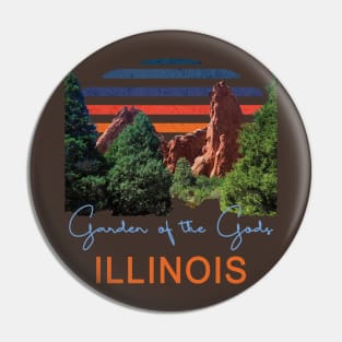 Garden of the gods, Illinois Pin