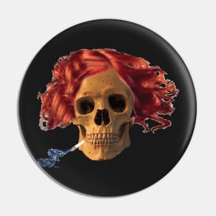 skull, cigarette, death, smoking kills Pin