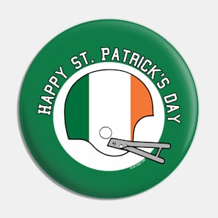 St. Patrick's Day Irish Flag Helmet Pin