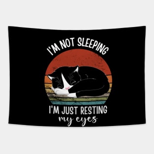 I'm Just Resting My Eyes Funny Balding Dad BOD funny dad joks Tapestry