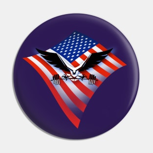 US Strong America Strong Pin