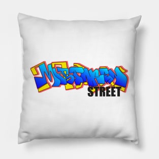 Mistaken street Pillow