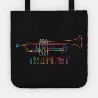 Rainbow Trumpet Tote