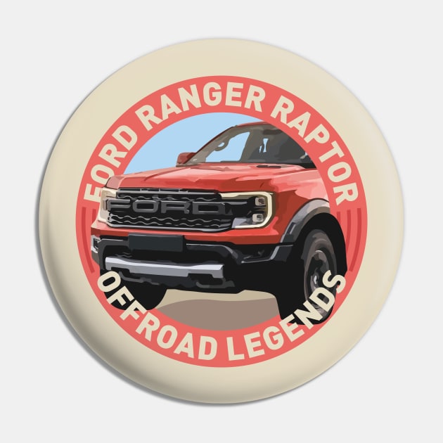 4x4 Offroad Legends: Ford Ranger Raptor Pin by OFFROAD-DESIGNS