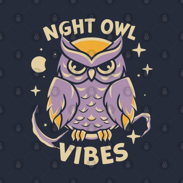Night owl  vibes by Ridzdesign