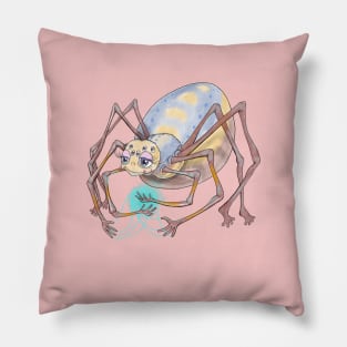 Sweet Old Orb Weaver Pillow