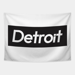 Detroit Black Tapestry