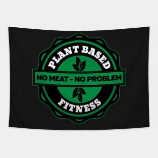 No Meat No Problem Vegan Fitness Tapestry