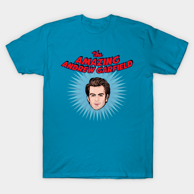 The Amazing Andrew Garfield (with sunburst) - Andrew Garfield - T-Shirt