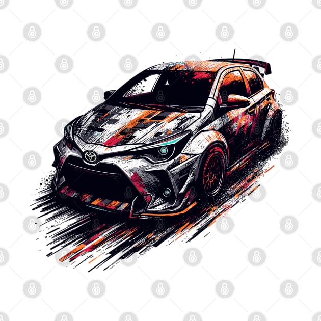 Toyota Yaris by Vehicles-Art