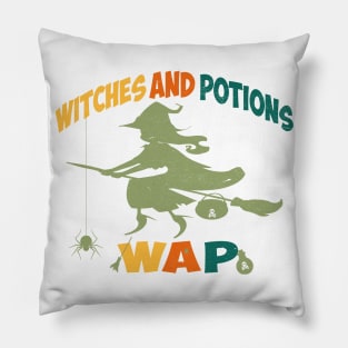 Witches and Potions Pillow
