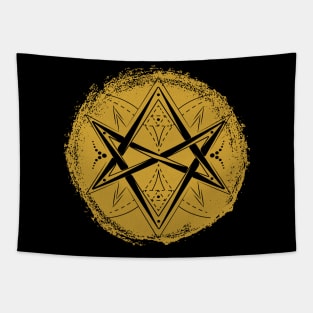 Unicursal Hexagram | Pagan Symbol Tapestry