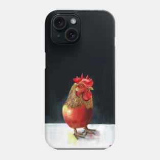 Which Came First The Chicken Or The Apple? Phone Case