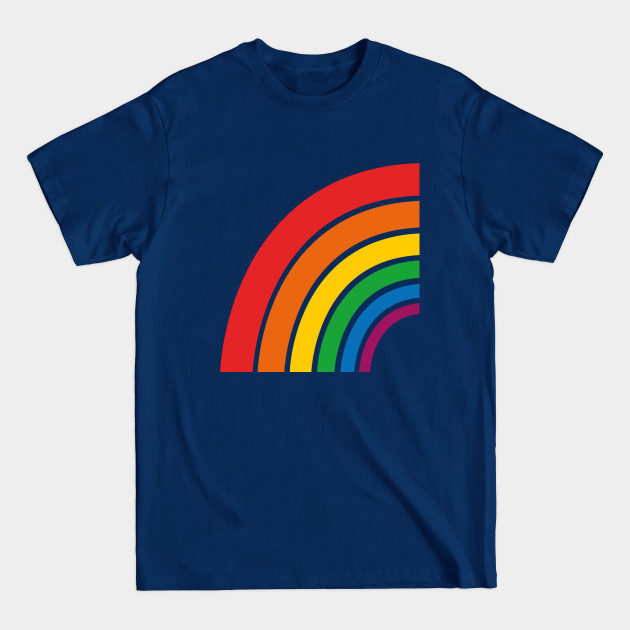 Disover Rainbow arch (on white) - Rainbow - T-Shirt