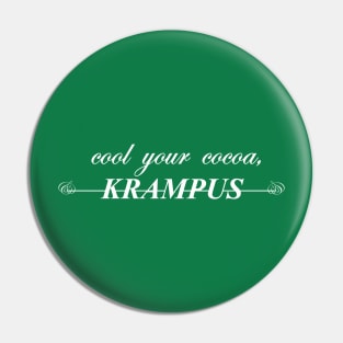 cool your cocoa krampus Pin