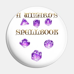 A Wizard's spellbook Pin