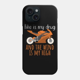 Motorcycle drug wind high Phone Case