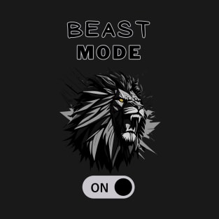 Lion in BEAST MODE T-Shirt