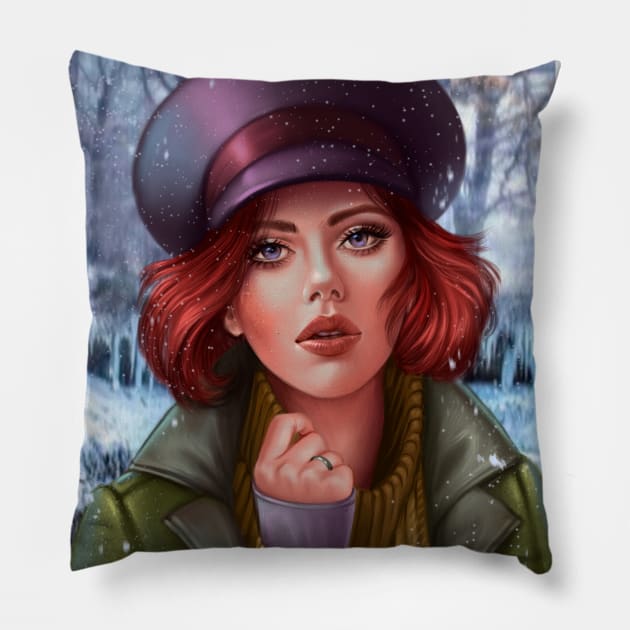 Anastasia Pillow by helen_morgun