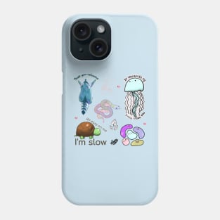 Cute cartoon sticker pack (get in medium or large) Phone Case