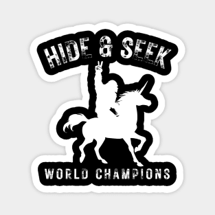 Hide & Seek World Champions Magnet