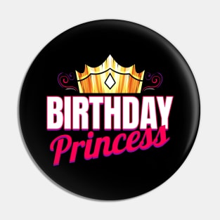 With a Crown comes the Special Birthday Princess Pin