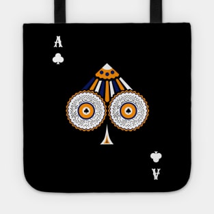 Ace of Clubs - Poker Card Design Tote