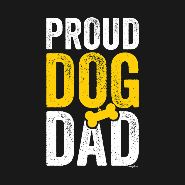 Proud Dog Dad by aurlextees