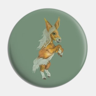 Fairy-tale Chestnut Miniature Horse Pin