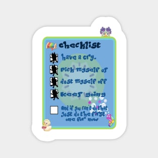 Bluey Checklist Magnet