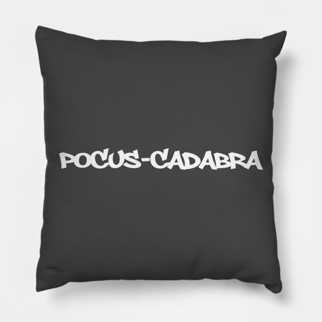 POCUS-CADABRA Pillow by DVC