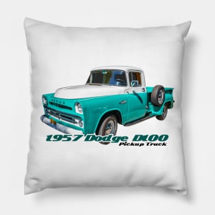 1957 Dodge D100 Pickup Truck Pillow