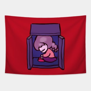 madotsuki in a closet yume nikki Tapestry