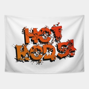 Hot Rods! - Type Tapestry