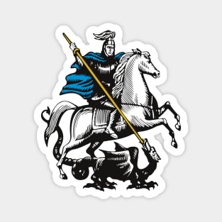 Saint George and the Dragon Magnet