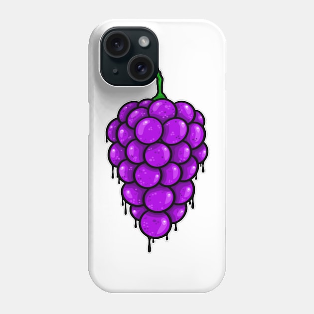 Bunch of Grapes Phone Case by Laughin' Bones