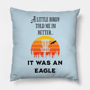 Disc golf lover shirt gift for dad Pillow