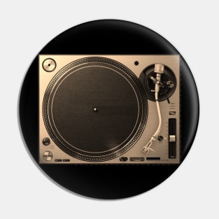 Turntable play Pin