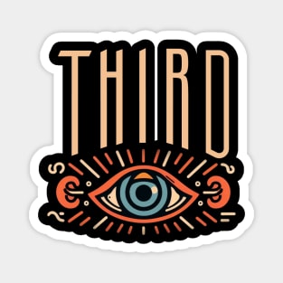 Third Eye graphic Magnet