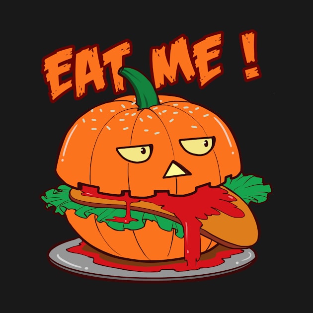 Eat Me! Pumpurger by chomm13