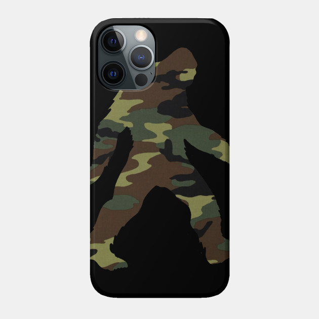 Camo Sasquatch - Sasquatch - Phone Case