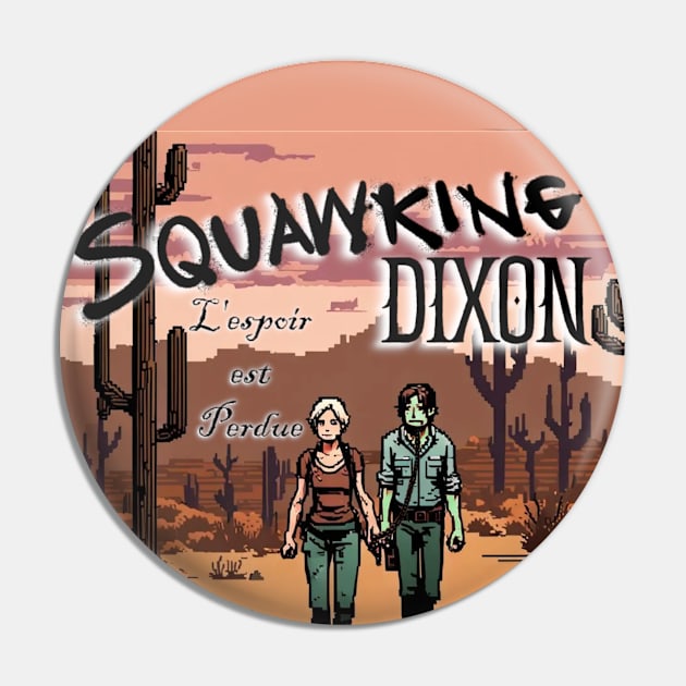 TWD: Daryl Dixon series discussion ART Pin by SQUAWKING DEAD