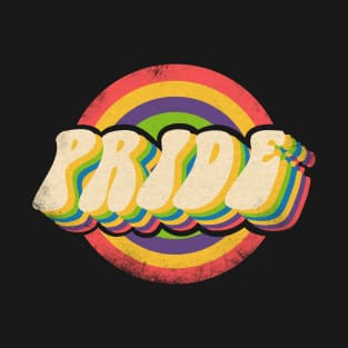 pride rainbow reto T-Shirt