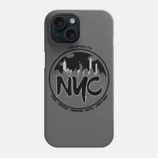 I love NEW YORK CITY Phone Case