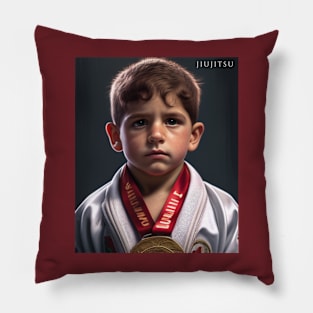 jiujitsu for kids Pillow