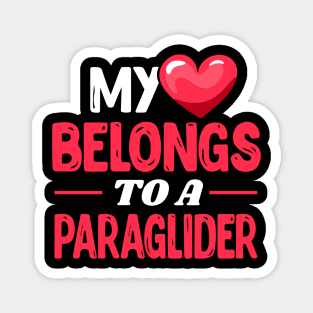 My heart belongs to a Paraglider Magnet