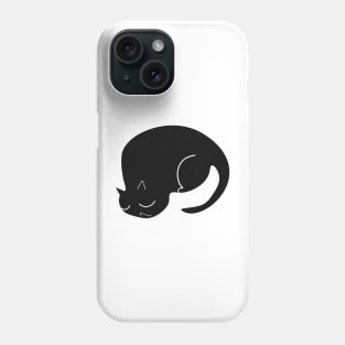 black cat Phone Case