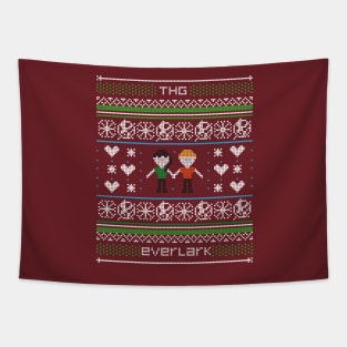 everlark christmas sweater pattern Tapestry