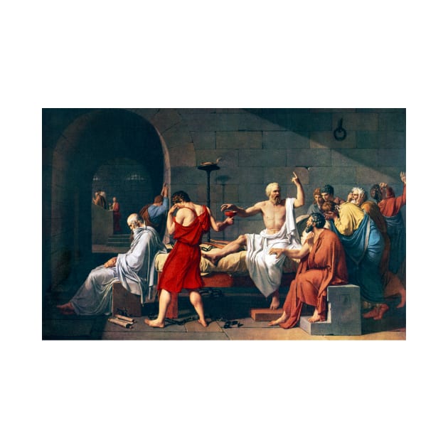 The Death of Socrates, 1787 artwork (H419/0519) by SciencePhoto