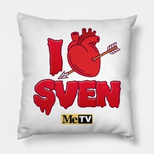 I Heart Sven Pillow